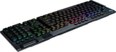 Logitech G G915 LIGHTSPEED Wireless RGB Mechanical Gaming Keyboard – GL Clicky teclado RF Wireless + Bluetooth AZERTY Francés Carbono