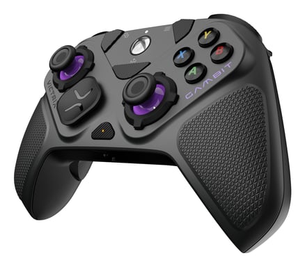 PDP 049-006-GY accessoire de jeux vidéo Noir, Gris, Violet USB Manette de jeu Analogique/Numérique PC, Xbox One, Xbox Series S, Xbox Series X