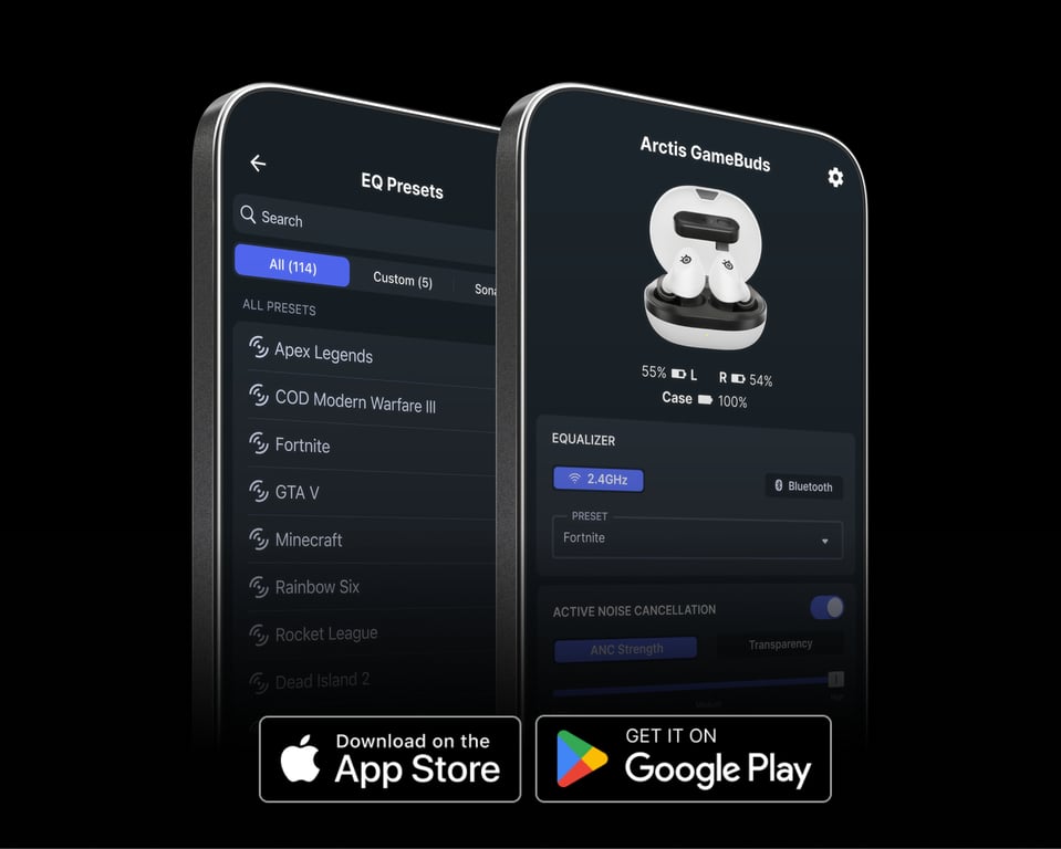 Casque gamer Arctis GameBuds - vue 5