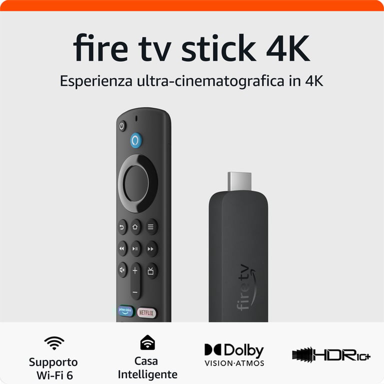 Clé TV AMAZON Fire TV stick 4K 2nd gén. Neuf - vue 2