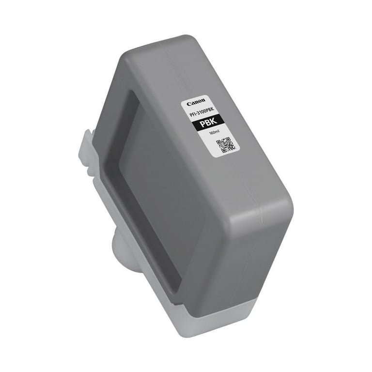 SERBATOIO INCH. PFI-3100 (160ml) PBK Photo Black x IPF PRO-6600 4600 2600 GP-6600S 4600S 2600S 6422C001 - Neuf