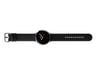 Galaxy Watch Active2 40 mm - Boitier en Acier Argent - 4G - Bracelet Noir