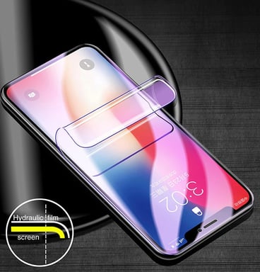Pack de 3 Films Hydrogel pour ''IPHONE 13 Pro'' Incurve Ecran Protection Transparent