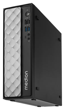 MEDION AKOYA T80 Intel® Core™ i5 i5-12450H 8 Go DDR4-SDRAM 512 Go SSD Windows 11 Home Mini PC Noir