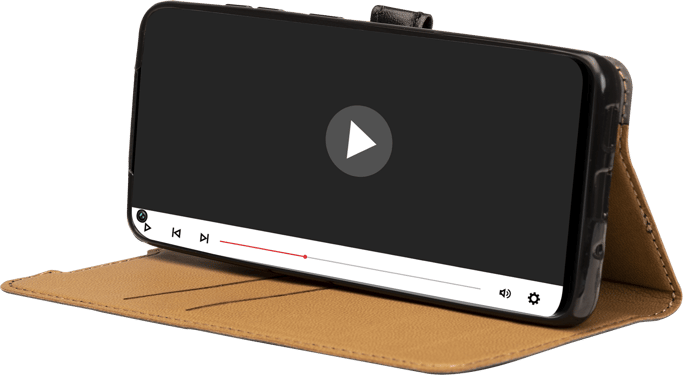 Custodia per Oppo Find X3 Neo Folio Wallet con linguetta magnetica