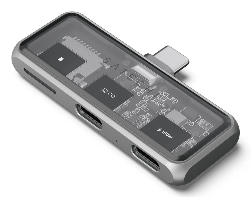 SATECHI Hub XR Mobile avec lecteur microSD - vue 7