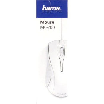 Mouse ottico destro Hama MC-200 USB Type-A 1200 DPI