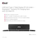 CLUB3D CSV-1566 base para portátil y replicador de puertos Acoplamiento USB 3.2 Gen 1 (3.1 Gen 1) Type-C Negro