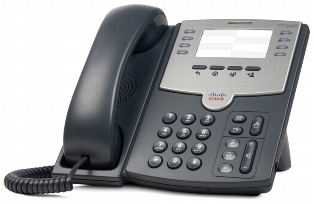 Telefono IP a 8 linee con PoE e PC PORT