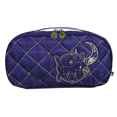 Hori Padded Transport Pouch Nintendo Switch 2 Violet et Or avec design Espeon et Noctali