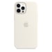 APPLE iPhone 12 Pro Max Coque en Silicone avec MagSafe - Blanc