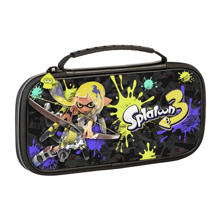Official Deluxe Travel Case Splatoon 3 For Nintendo Switch - vue 4
