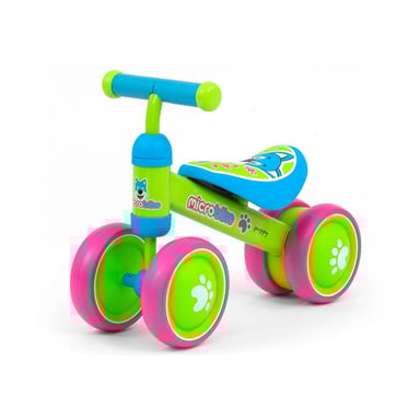 Transportín para micro cachorros en verde, azul y rosa - Aprendizaje divertido y seguro