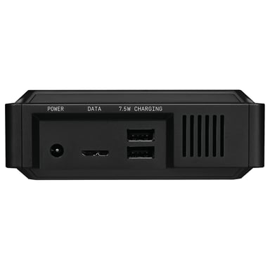 Disco rigido esterno Western Digital D10 8Tb nero, bianco