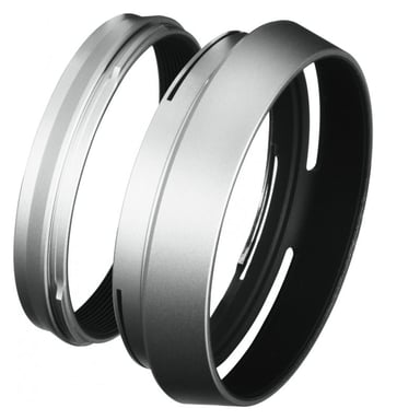 FUJIFILM X100 Paraluce argento + Kit anello adattatore