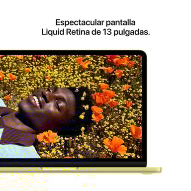Macbook Neo A18 Pro (2026) 13'', 512 Go RAM 8 Go Apple GPU 5, Jaune Agrume   - QWERTY ES