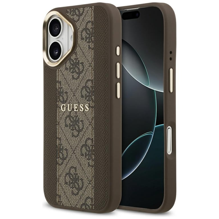 Guess Étui 4G Stripe MagSafe pour iPhone 17