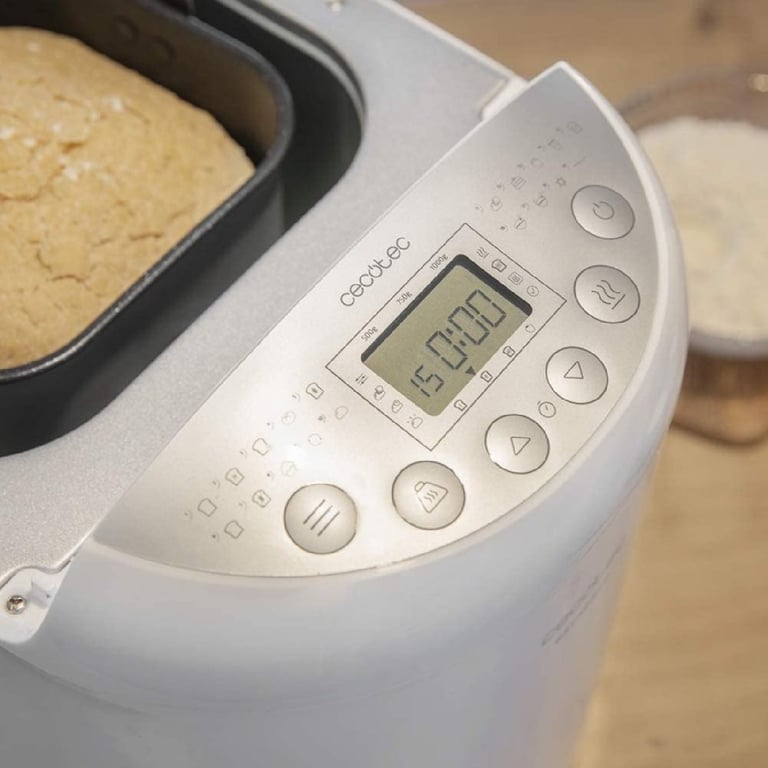 Cecotec Machine à Pain Bread&Co 1000 Delicious. Pains jusqu'à 1 kg 19 Programmes Automatiques 15 Heures Programmables Cuve qui convient pour un nettoyage au lave vaisselle - vue 10