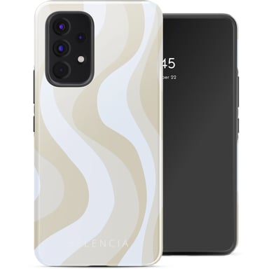 Selencia Coque arrière Vivid pour Samsung Galaxy A53 - Desert Waves Beige