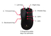 SureFire Hawk Claw souris Jouer Droitier USB Type-A Optique 6400 DPI