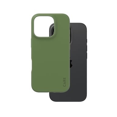 PanzerGlass CARE™ by ® Case Green iPhone 16 Pro funda de protección para teléfonos portátiles Housse Verde Apple (marca) Apple - iPhone 16 Pro