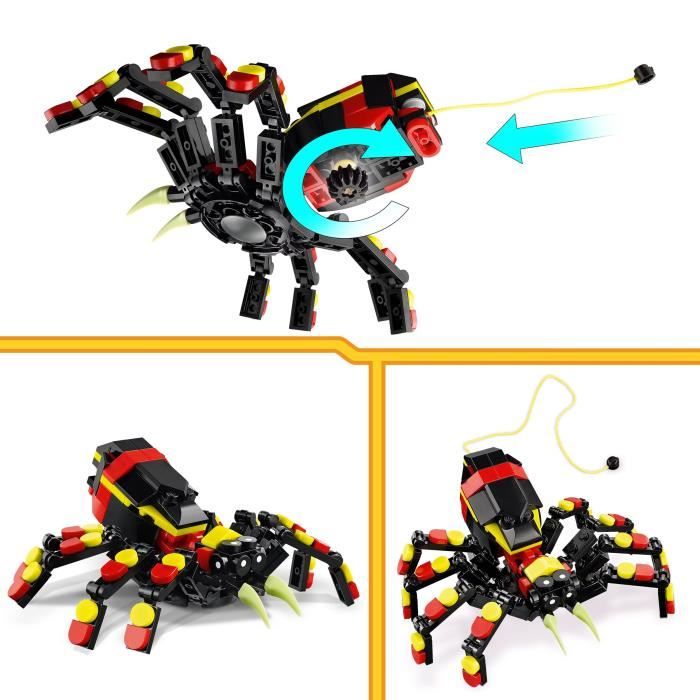 LEGO Creator 3-en-1 Animaux sauvages: l'araignée surprenante 31159 - Neuf