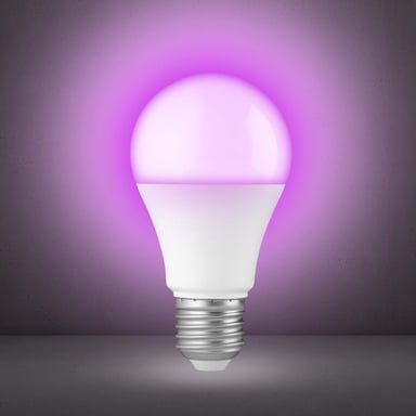 Ampoule Connectée SMARTBULB10 LED Couleur avec Wi-Fi E27 9W Blanc