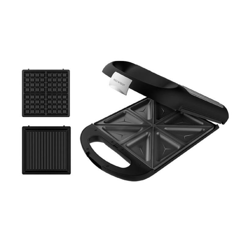 Appareil à sandwichs Cecotec Rock'nToast Family 3 en 1 - vue 2