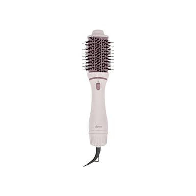 Brosse soufflante LIVOO DOS211 2-en-1 1200 W, revêtement céramique, 3 vitesses/températures + air frais, violet
