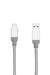 Verbatim Cable de carga y sincronización de acero inoxidable USB-C a USB-A USB 3.1 GEN 2 30 cm