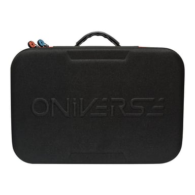 Housse de transport Oniverse Xplorer XXL Gris foncé pour Nintendo Switch 2, Switch OLED et Lite, coque rigide, dragonne réglable
