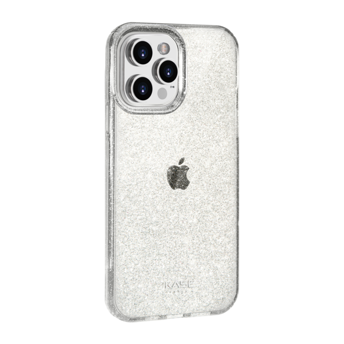 Coque hybride étincelante invisible pour iPhone Apple iPhone 13 Pro Max, Transparente