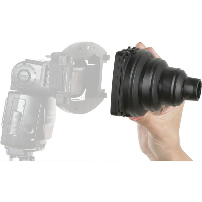 Diffuseur LASTOLITE LL LS 2619 – Stobo Snoot pour Flashes Cobra - vue 2