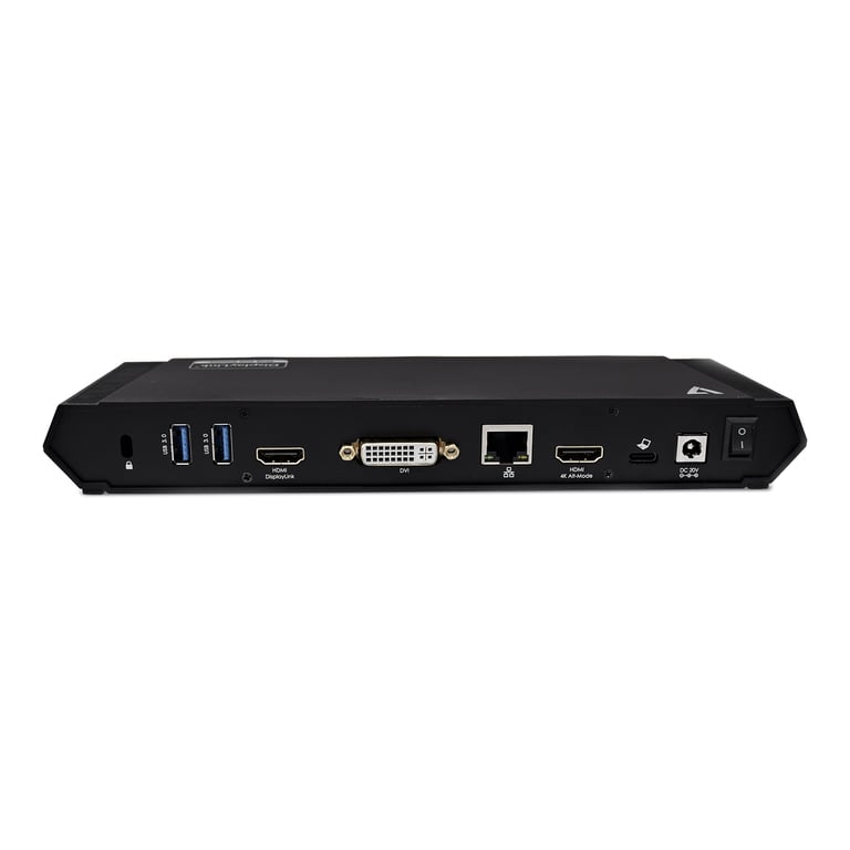 V7 DOCKUSBC station d'accueil USB 3.2 Gen 1 3.1 Gen 1 Type A Neuf - vue 3