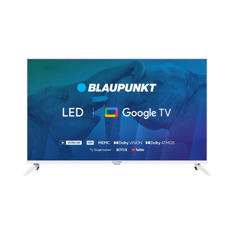 Blaupunkt 43UBG6010S TV 109,2 cm (43 ) 4K Ultra HD Blanc 250 cd m² Neuf