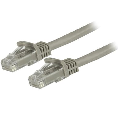 STARTECH Cable Ethernet Cat 6 1,5 m - 100% Cobre - Gris