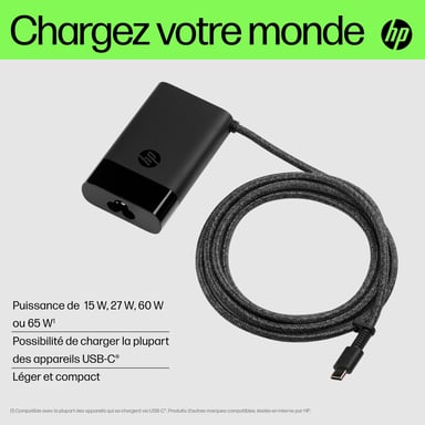Caricabatterie per notebook HP USB-C 65W