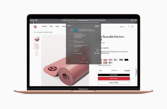 MacBook Air Core i5 (2019) 13,3', 1,6 GHz 128 GB 8 GB Intel UHD Graphics 617, Oro - QWERTY - Portoghese