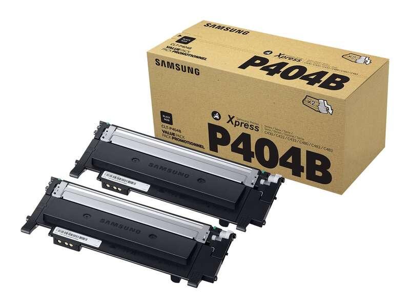 Samsung CLT-P404B - Confezione da 2 - nero - orig - Neuf