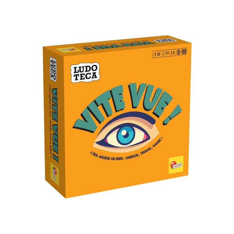Jeu D'Observation Lisciani Giochi Vite Vue ! – 167 Jetons, 2 à 5 Joueurs