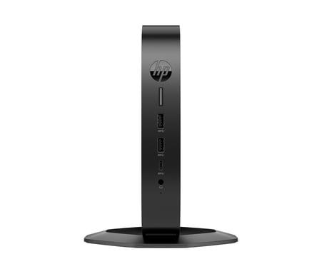 HP Elite T655 - Shin Client - SFF - 1 X Ryzen Embedded R2314 / 2.1 GHz - RAM 8 GB - Flash 32 GB - EMMC - Radeon Graphics - 1GBE - HP ThinPro - Monitor: nessuno - Tasta (5H0V5EA#ABD)