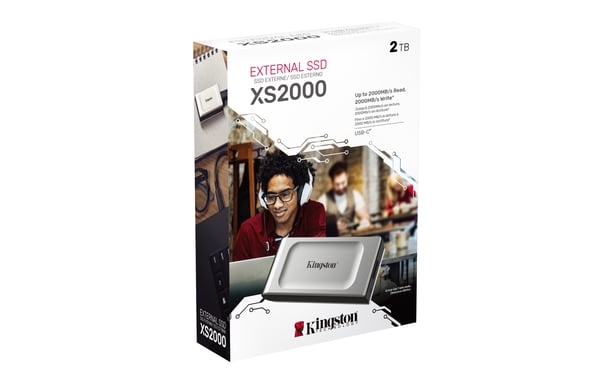Tecnologia Kingston 2000G SSD portatile XS2000