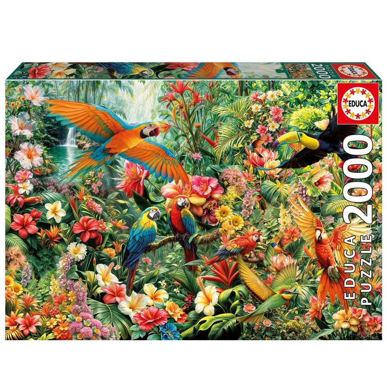 Ce puzzle est compose de 2000 pieces parfaitement finies pour un assemblage simple et sur. Taille approximative du puzzle assemble : 96 x 68 cm. - vue 8