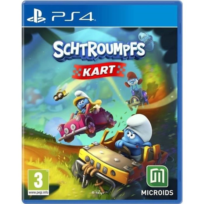 Schtroumpfs Kart - Jeu PS4 - Neuf
