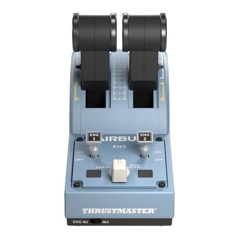 Thrustmaster TCA Officer Pack Airbus Edition Palanca Control Lateral +  Cuadrante de Aceleración - Neuf