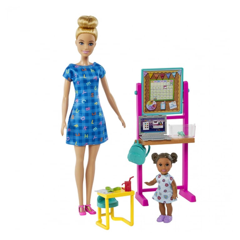 Coffret Barbie Maîtresse D'école Mattel Le Coffret