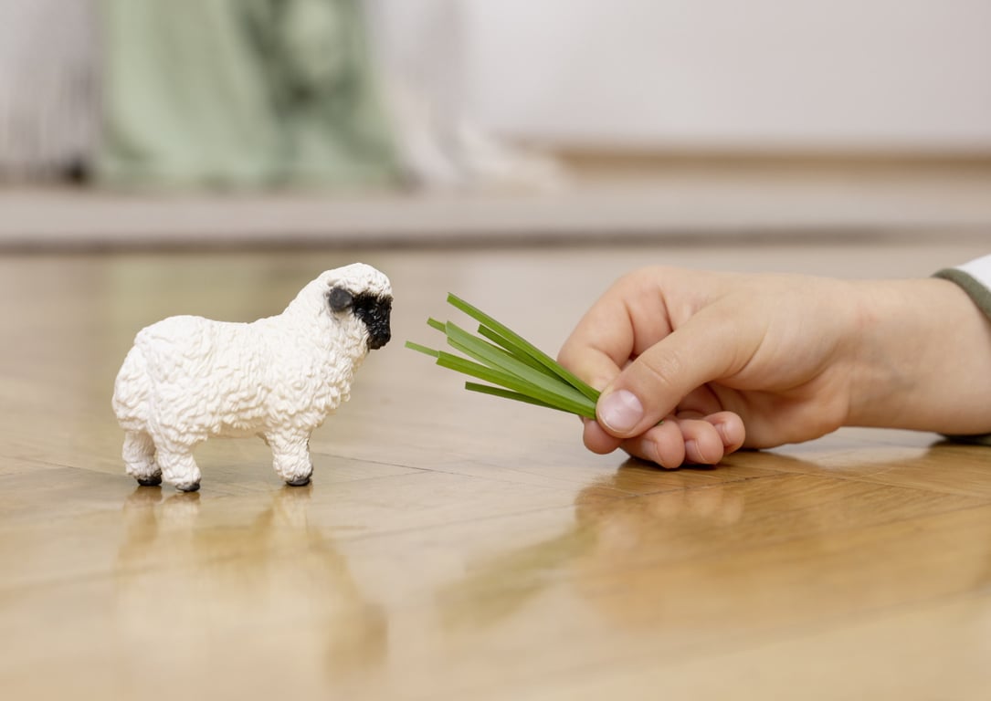 Figurine Mouton à Nez du Valais Élégance et Douceur Suisse Neuf - vue 4