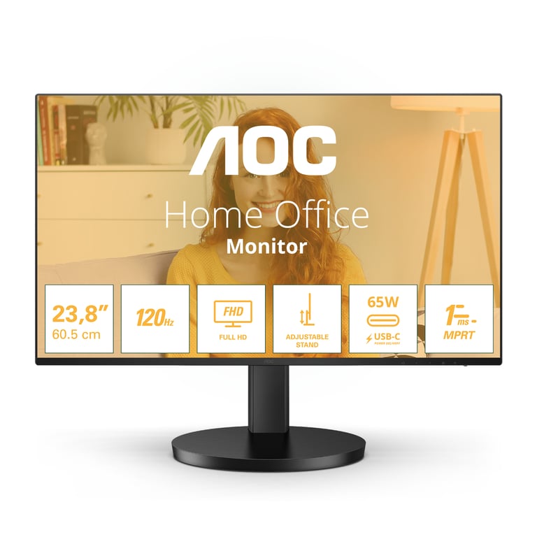 AOC 23.8 LED 24B3HA2 - vue 1