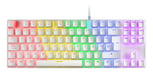 Mars Gaming MK80 clavier USB AZERTY Français Blanc