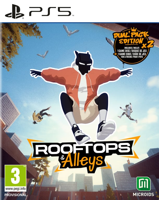 Rooftops & Alleys: The Parkour Game Dual Pack Edition PS5 - vue 3